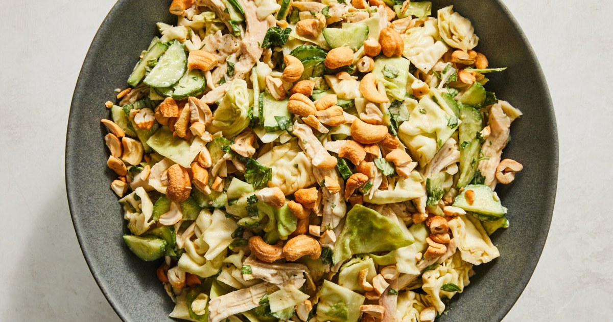 Spicy and Creamy Cashew Chicken Salad