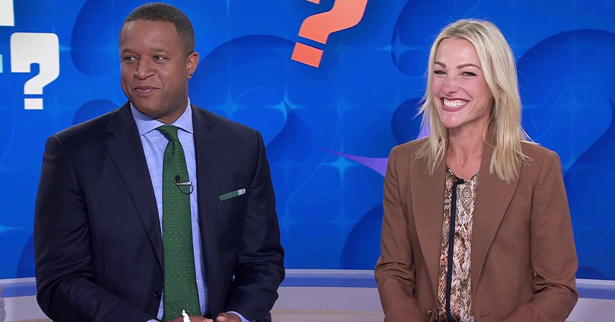 Lindsay Czarniak has Craig Melvin stored under fake name in her phone