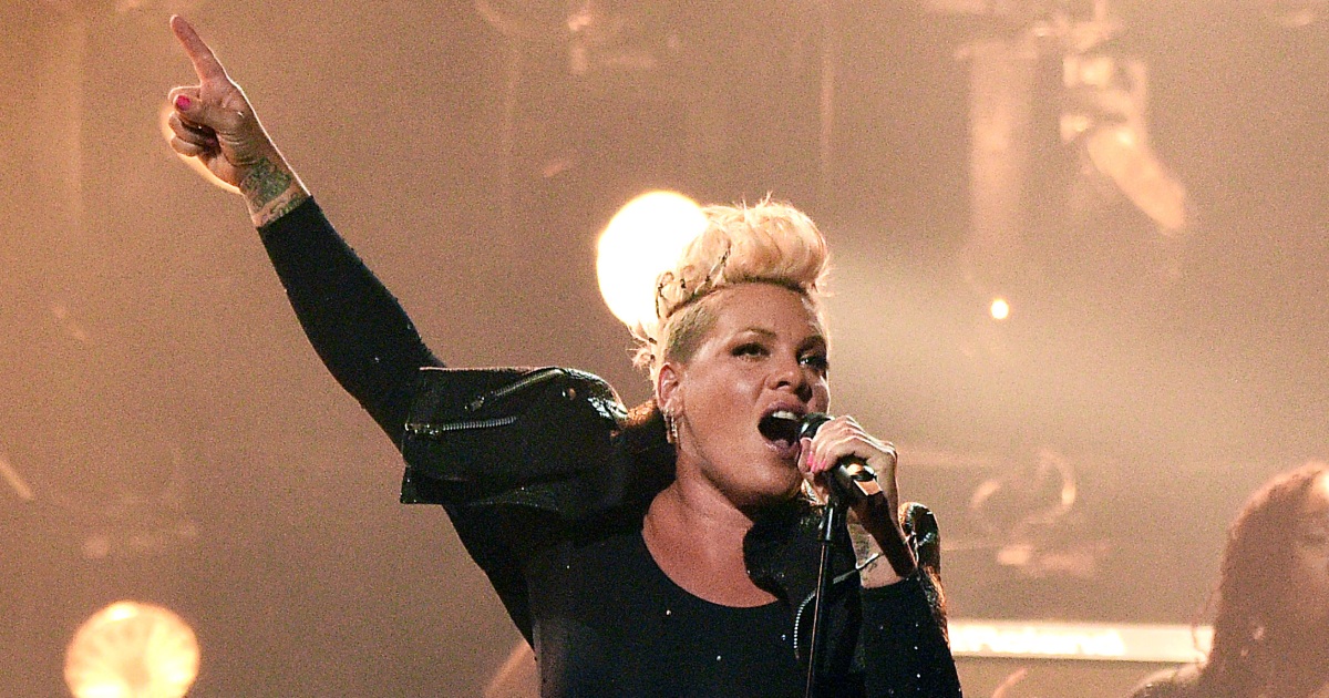 Pink reveals she is recovering from hip surgery