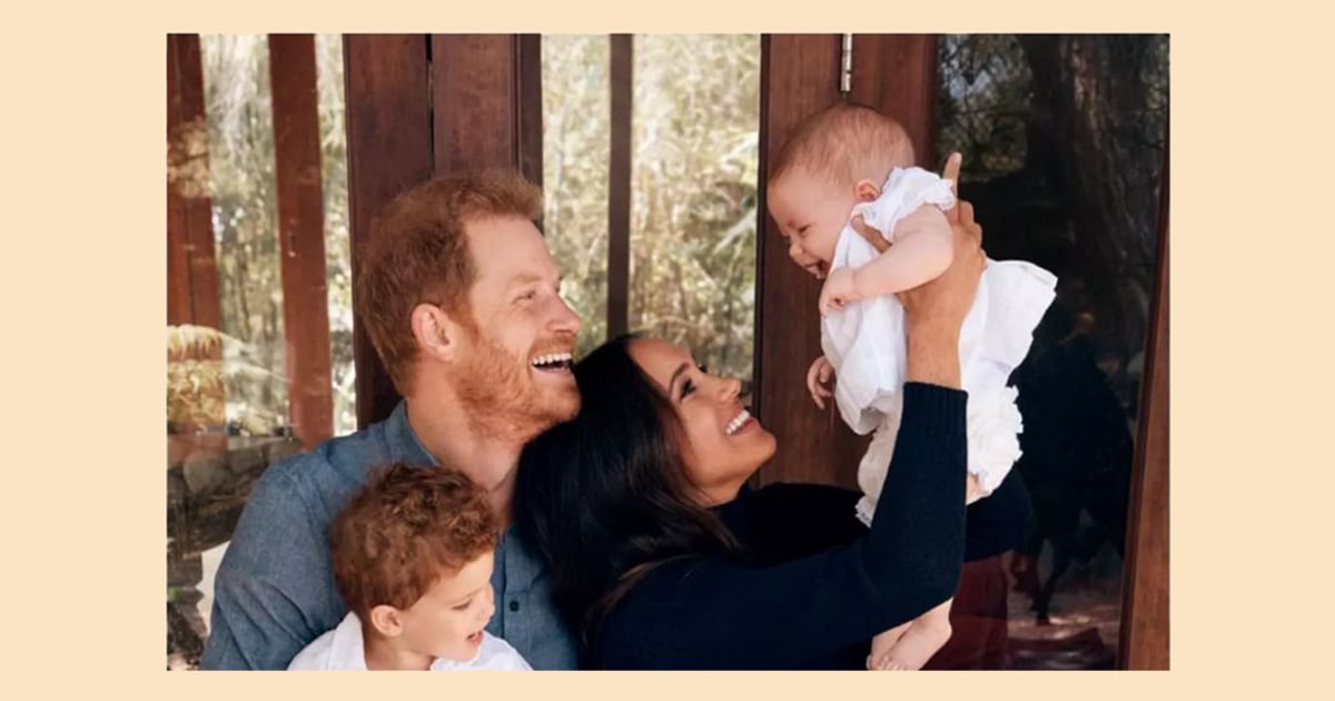 See Prince Harry, Meghan Markle's 2021 Holiday Card With Archie And Lilibet