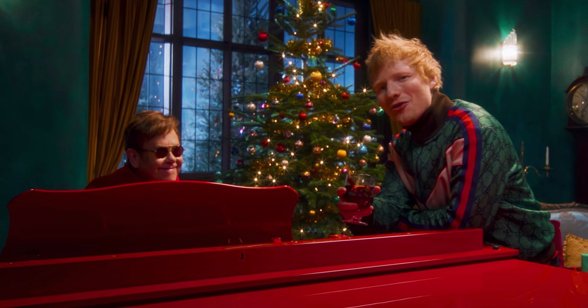 Elton John and Ed Sheeran release Christmas single 'Merry Christmas'