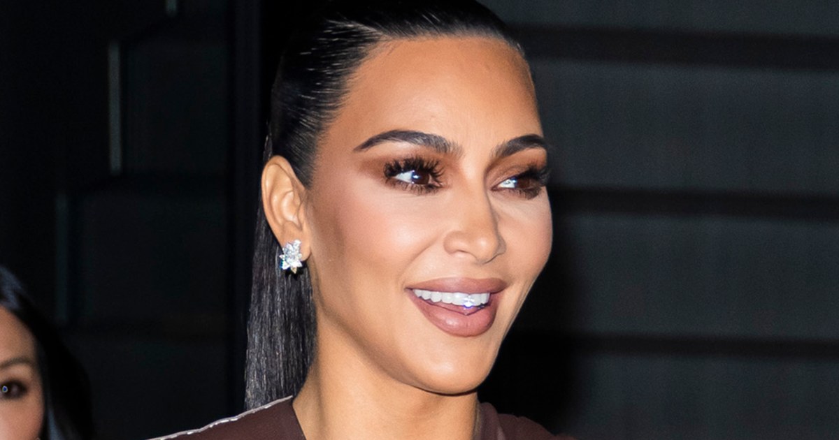 Kim Kardashian shared a retro photo — and she looks just like daughter ...