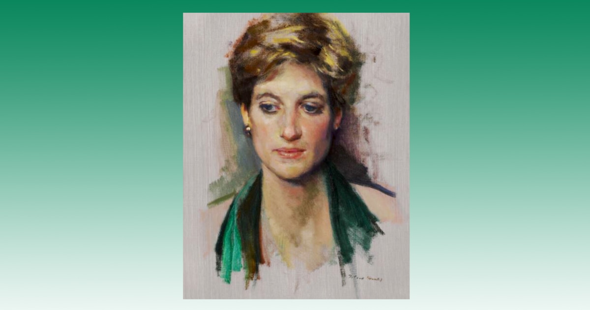 Rare portrait of Princess Diana sells for more than $200,000