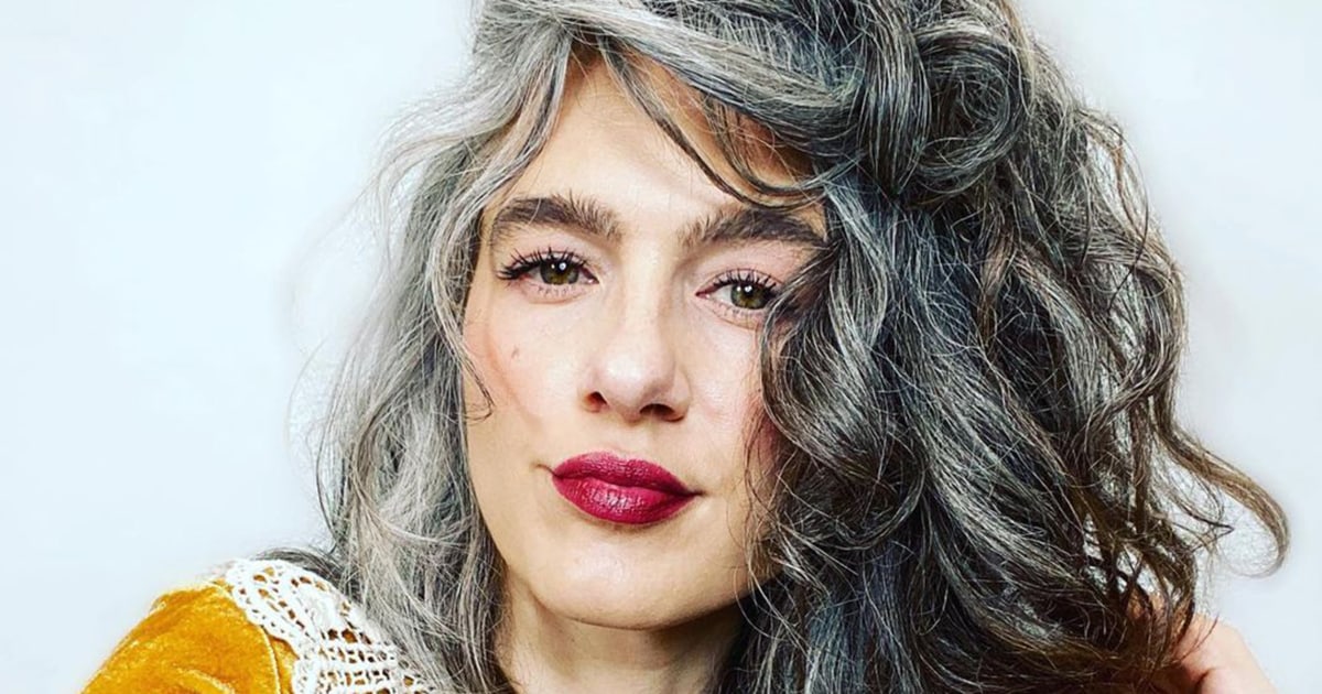 ‘Silver Strands of Glitter’ embraces gray hair on Instagram
