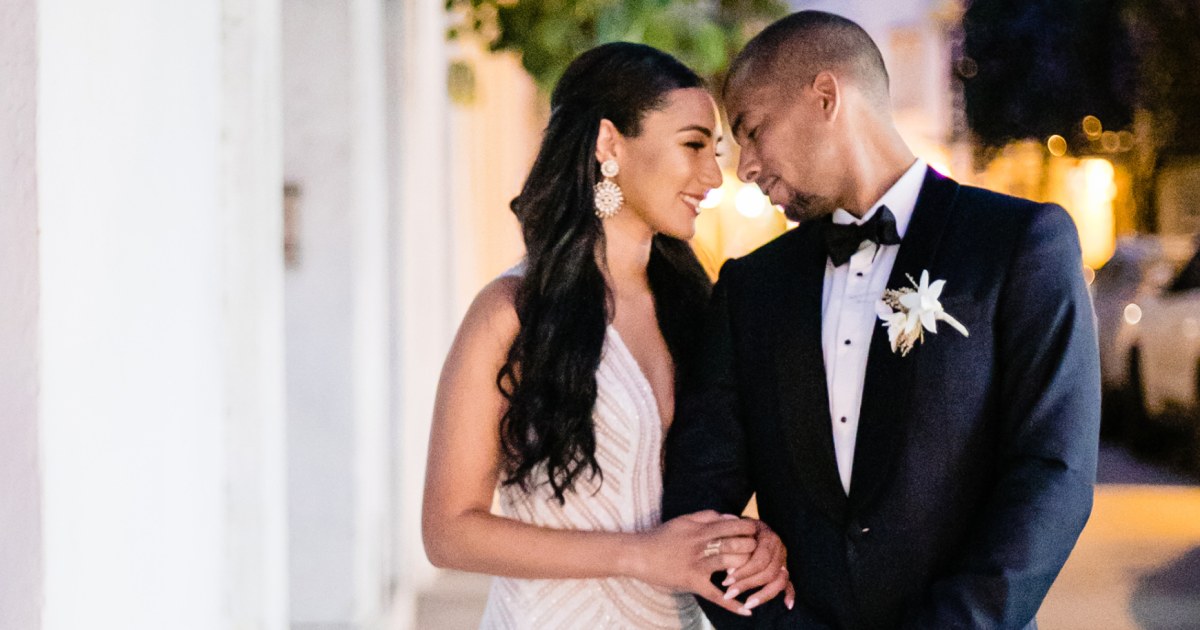 NBC News' Morgan Radford ties the knot with fiancé David Williams