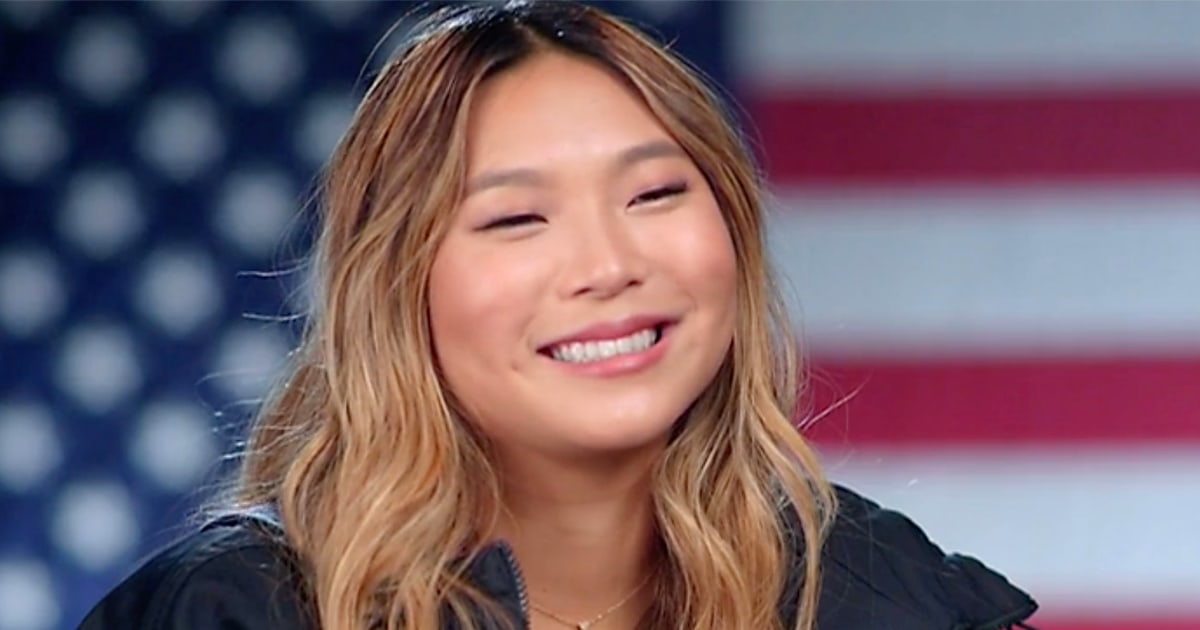 Snowboarder Chloe Kim explains her dad's trick for helping her fall as ...