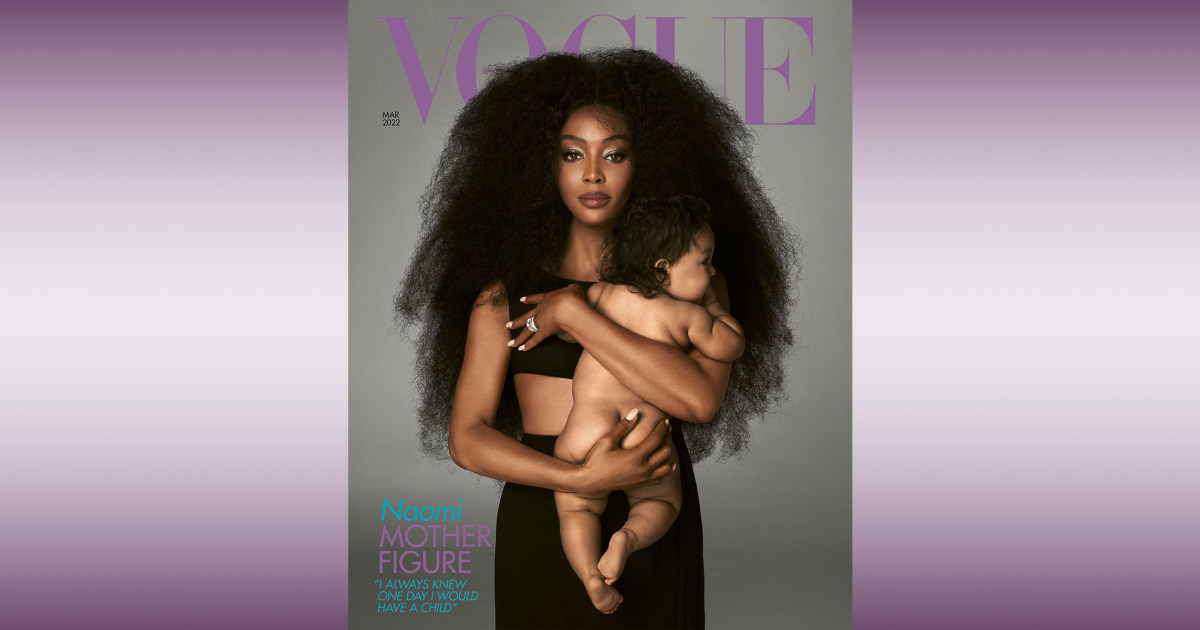 Naomi Campbell, 51, Introduces Her Baby to the World on British