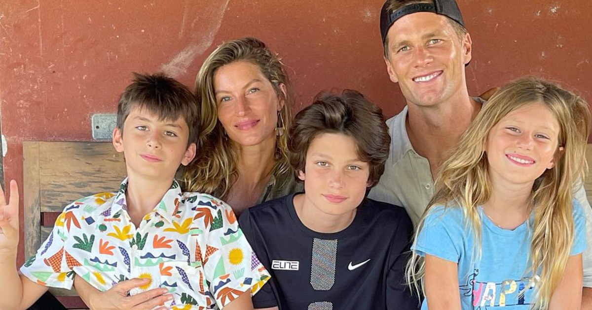 Tom Brady shares never-before-seen family pics after retirement news