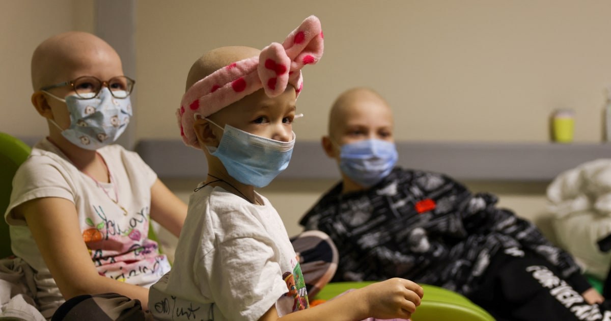 Kids with Cancer in Ukraine Shelter in Hospital Basements, Hoping to