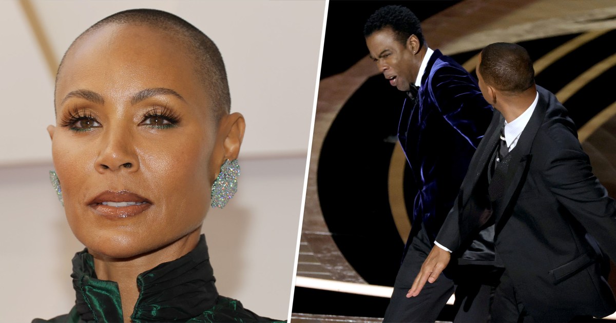 Video Shows Jada Pinkett Smith After Will Smith Slapped Chris Rock at ...