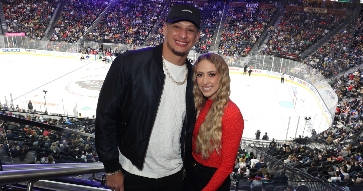 Patrick Mahomes et Brittany Matthews révèlent le sexe du bébé n ° 2 dans une révélation amusante sur le genre