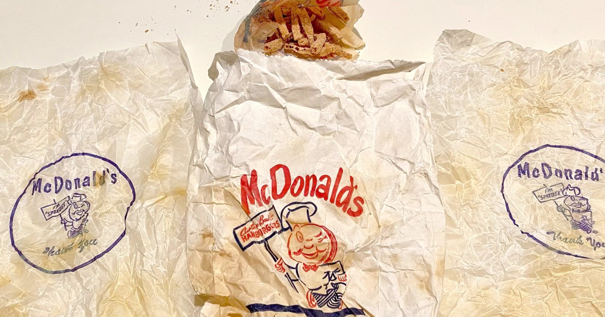 Illinois Couple Finds McDonald’s From 1950s in Home’s Wall When Renovating Rest room