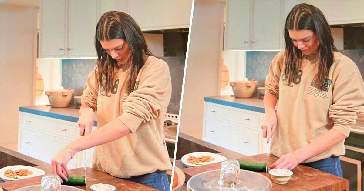 Kylie Jenner Teases Kendall's Thanksgiving Cooking with Cucumber Joke