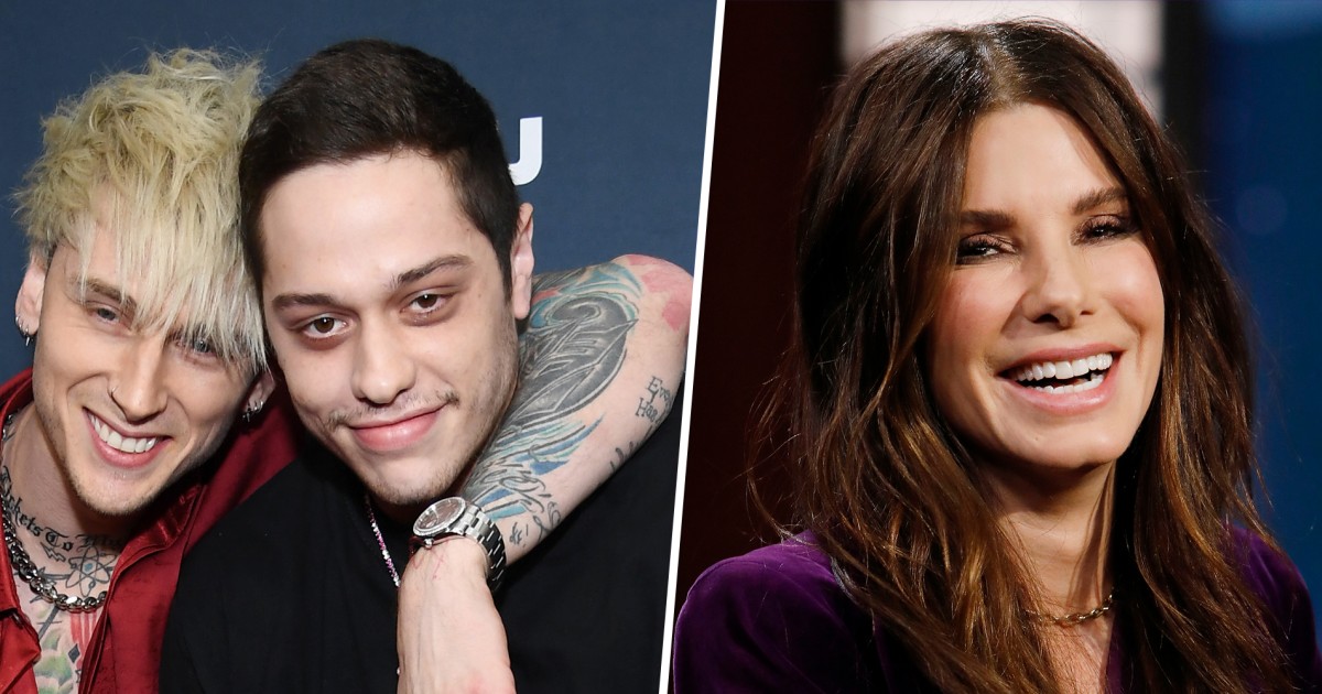 Machine Gun Kelly, Pete Davidson Once Spent Easter at Sandra Bullock’s