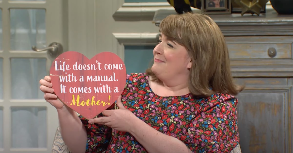 'SNL' Mother's Day sketch starring Aidy Bryant and Benedict Cumberbatch - Snl Mothers Day Sketch Starring Aidy Bryant And Benedict