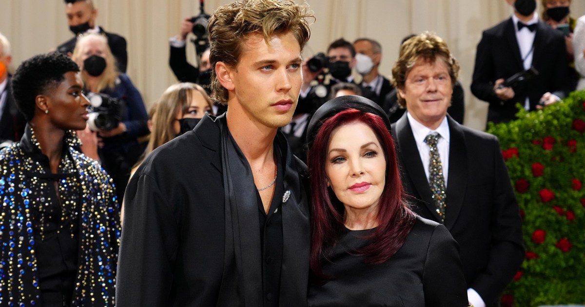‘Elvis’ Star Austin Butler Priscilla Presley on Met Gala