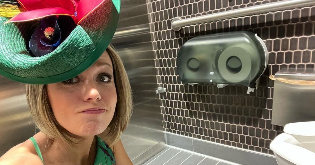 Dylan Dreyer shares behindthescenes Kentucky Derby photo that moms
