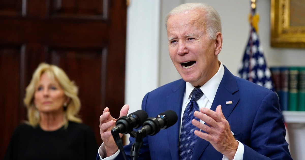 President Joe Biden Addresses Texas Elementary School Shooting