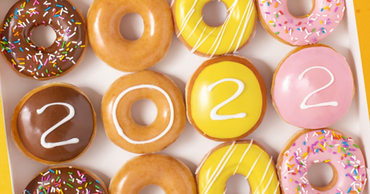 Krispy Kreme is celebrating the class of 2022 with a dozen free doughnuts
