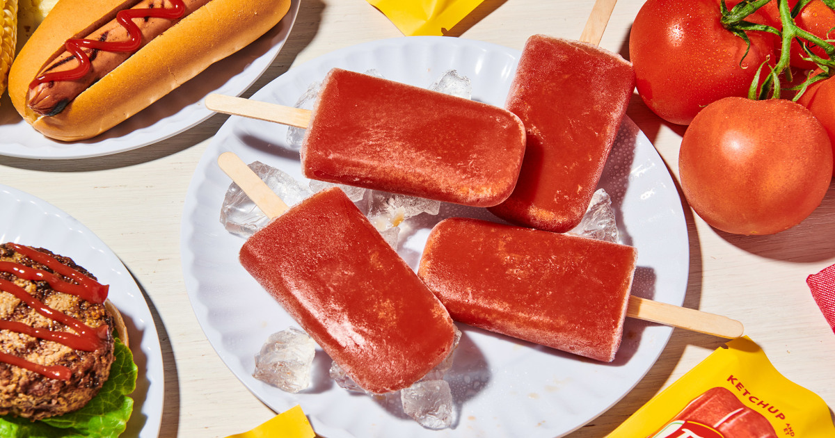 Ketchup ice pops are now a thing, thanks to French’s