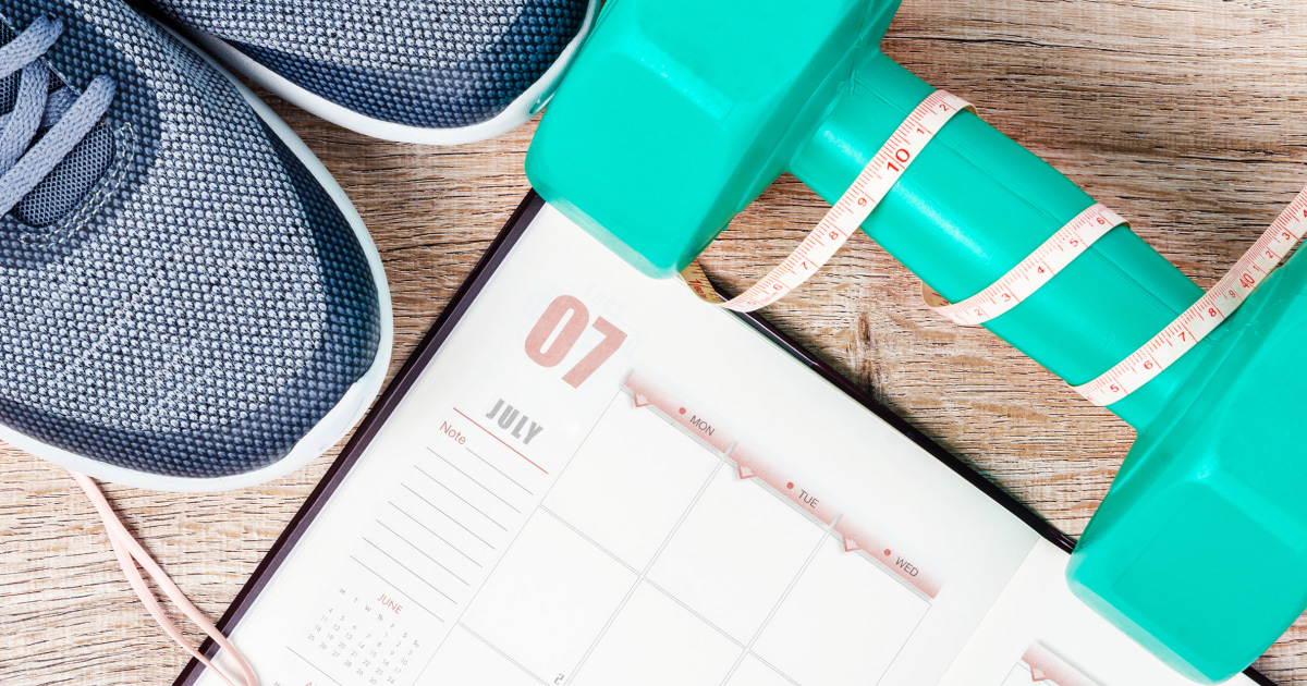 What an effective workout schedule looks like, according to a personal trainer
