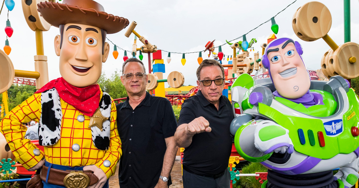Tom Hanks Reacts to Tim Allen Not Becoming Forged in ‘Lightyear’