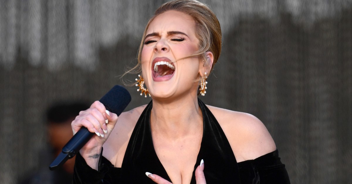 Adele pauses London concert to check on fan in audience: 'You got him?'