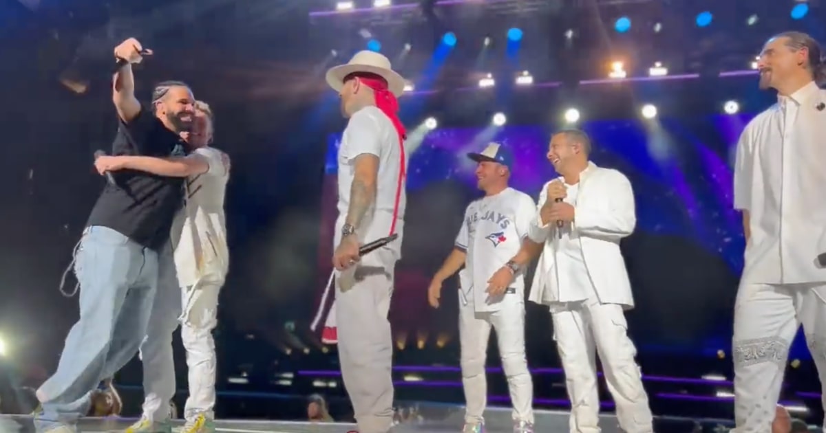 Drake Joins The Backstreet Boys For Shock Functionality Of ‘I Want It That Way’ Through Toronto Tour Prevent