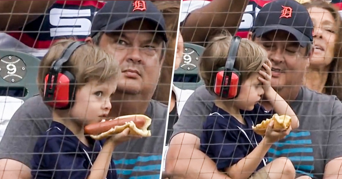 MLB Fan Trying To Eat 18 Hot Dogs In 9 Innings Looks Extremely Painful