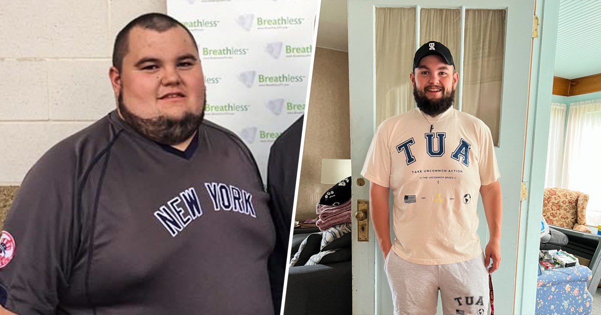 Weight Loss Success Man Loses 220 Pounds After Doctor s Warning