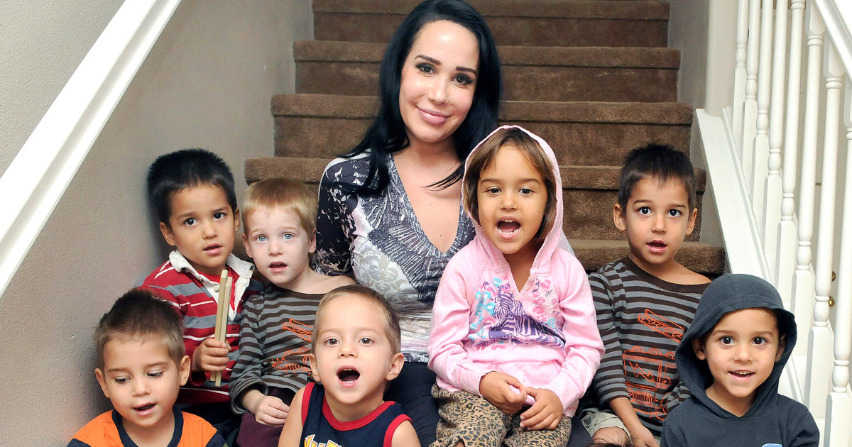 Octuplet Mom Nadya Suleman Shares Back To School Photos Of Kids