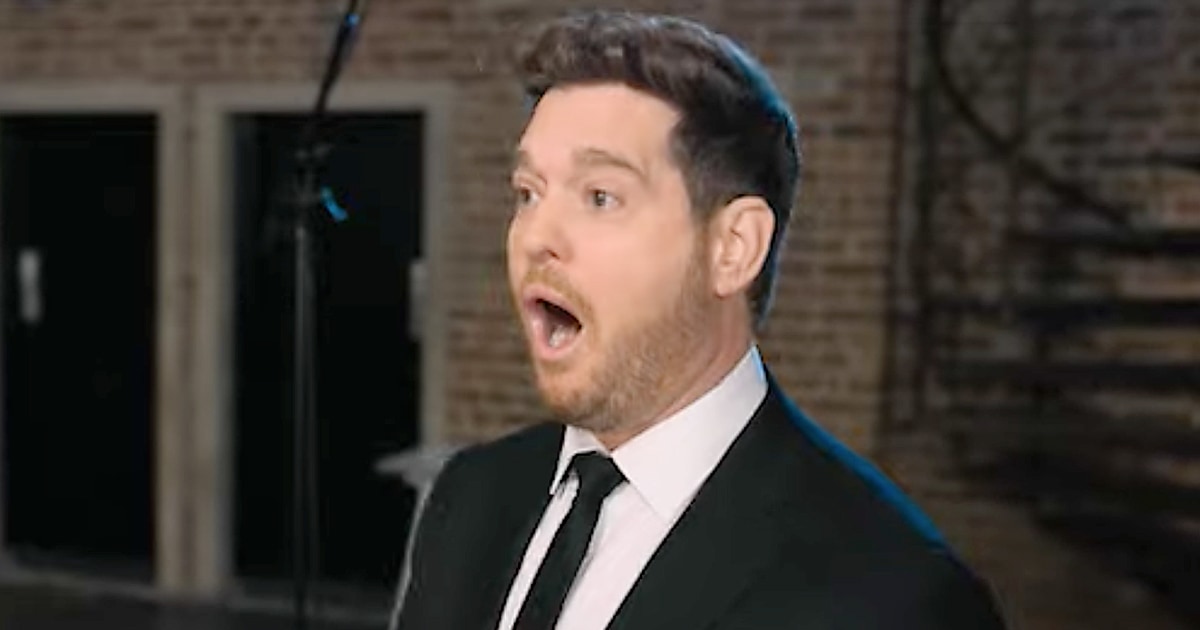 Michael Bublé thinks he's the one surprising a choir — until they begin to sing for him