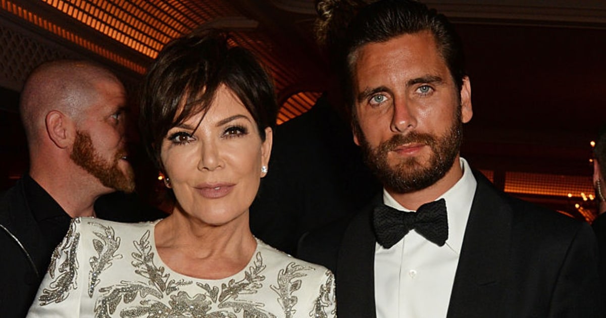 Scott Disick puts his arm around grinning Kris Jenner for Kocktails With  Khloe