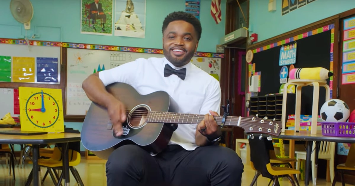 Teacher’s ‘Welcome to Kindergarten’ music video is a must-watch for calming first-day jitters
