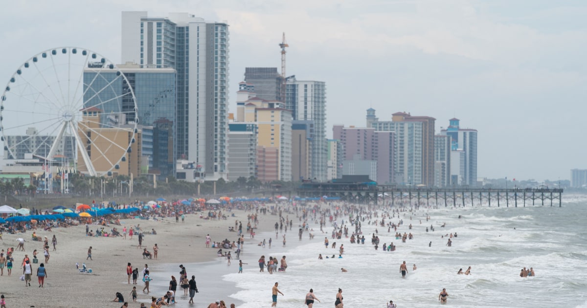 Two swimmers survive shark bites on the same day at Myrtle Beach