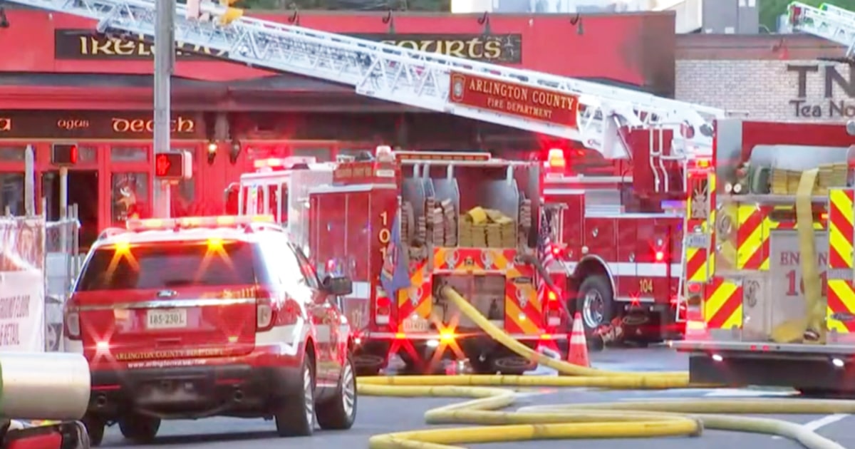 14 injured when car crashes into pub outside Washington, D.C.