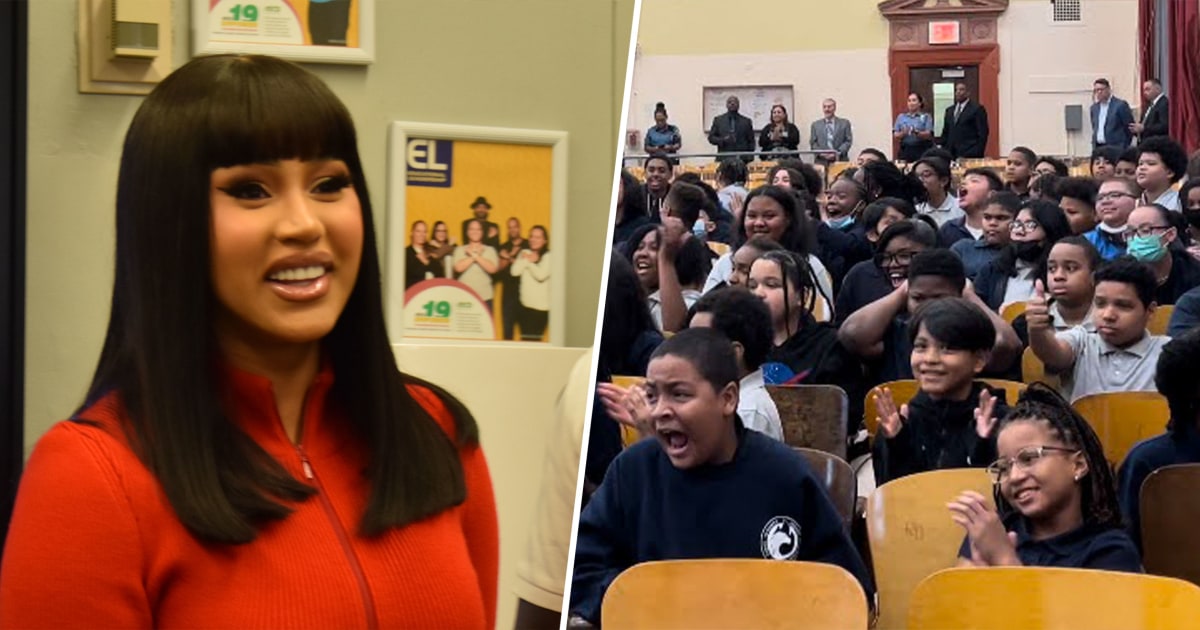 Cardi B Donates $100,000 To Her Old Middle School In The Bronx