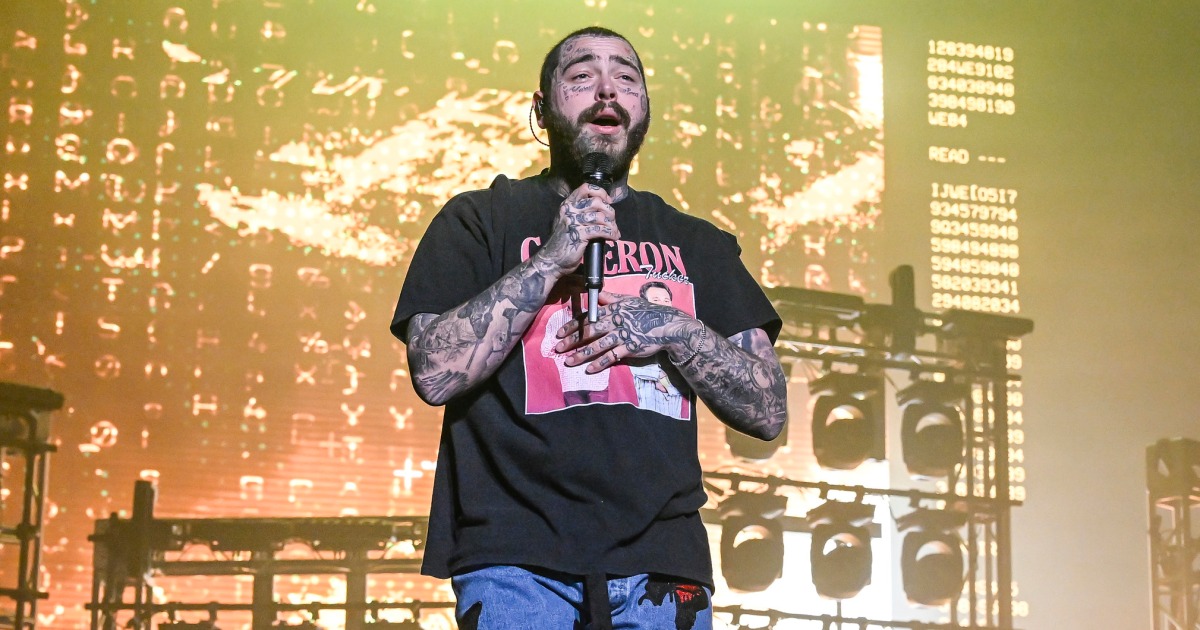 Post Malone Hospitalized After Difficulty Breathing, Cancels Show