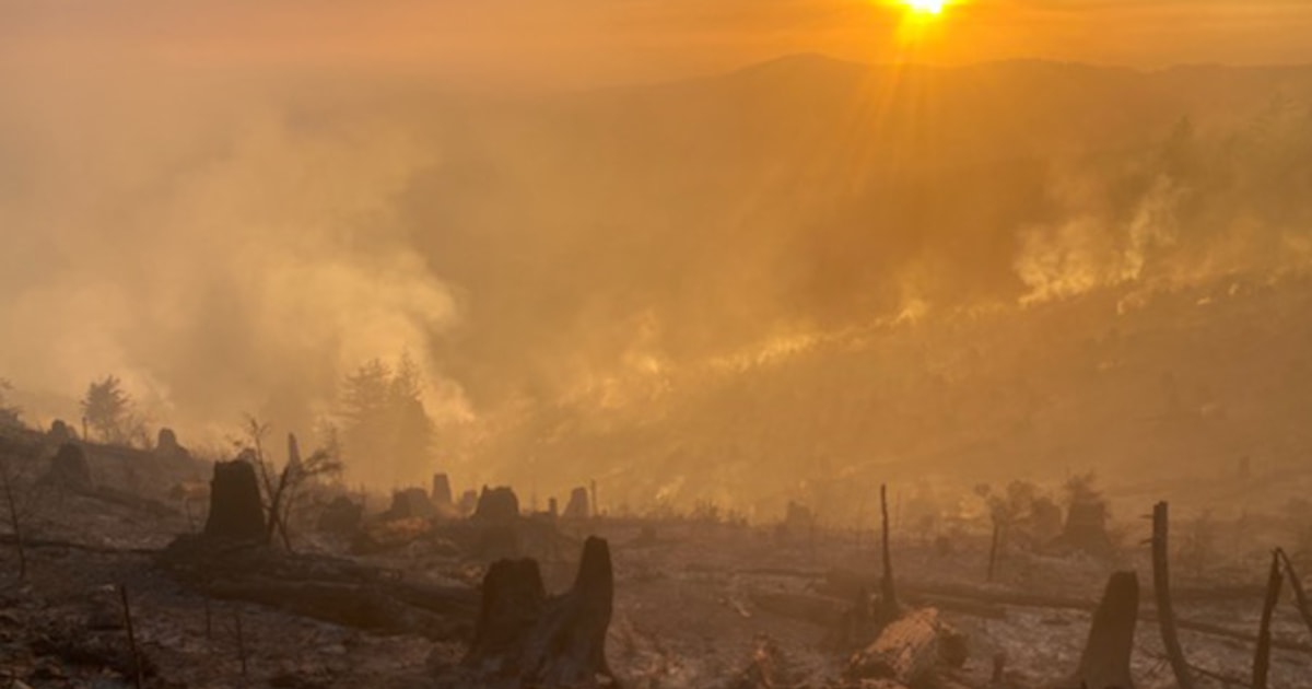 Washington State Wildfire Burning Out Of Control, Forcing Thousands To ...