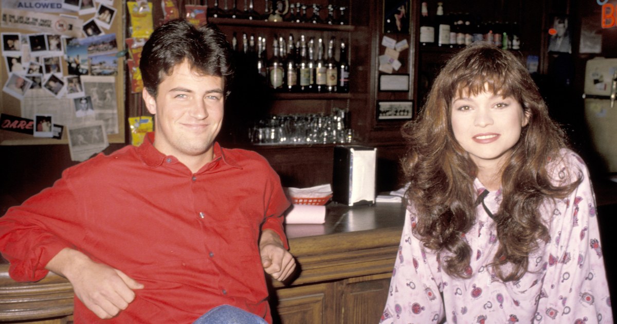 Matthew Perry Says He Kissed Valerie Bertinelli Near Husband Eddie Van ...