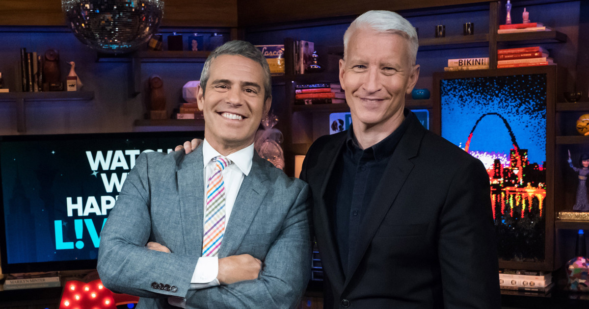 Andy Cohen and Anderson Cooper enjoy a chaotic Saturday with kids