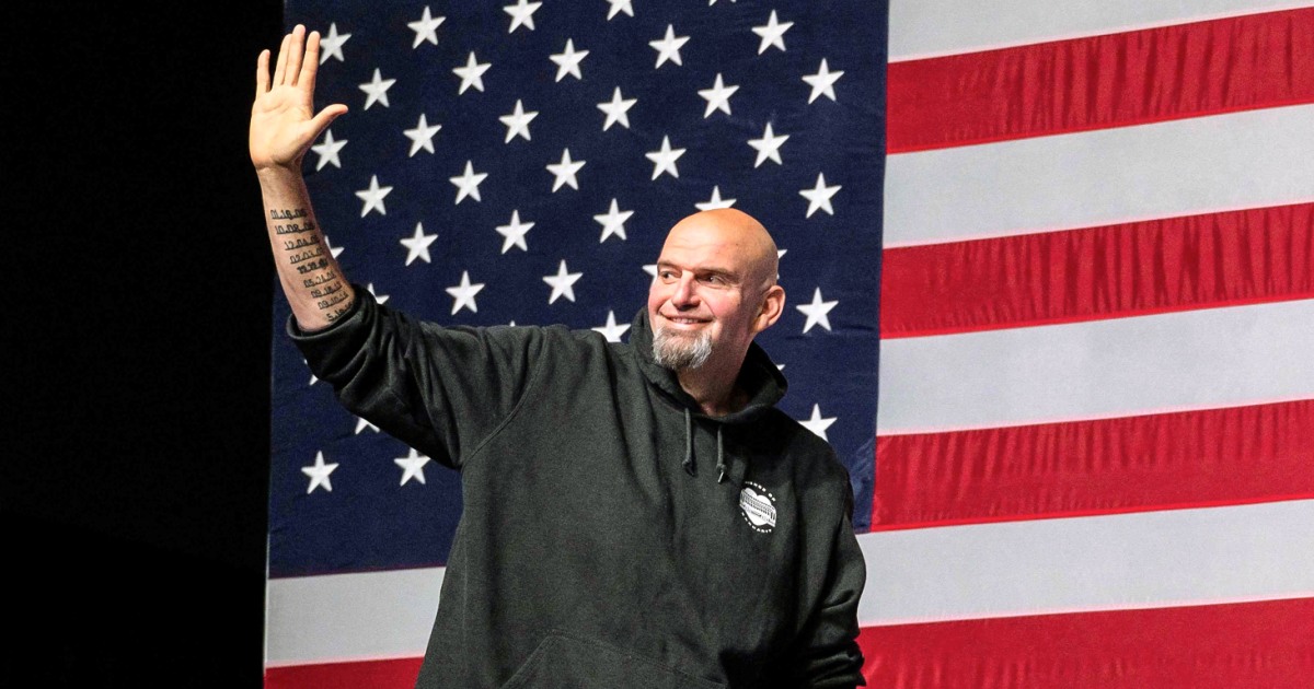 John Fetterman Wins Pa. Senate Race, Defeating Celebrity TV Doctor ...