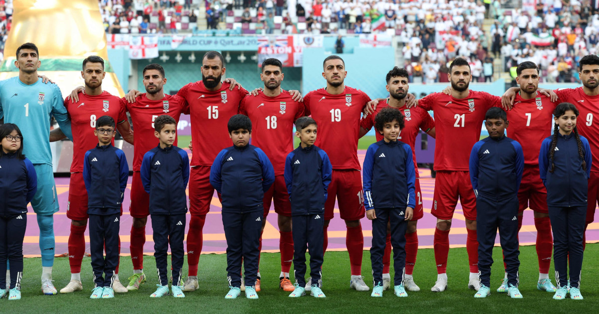 Iran soccer team silent during national anthem at World Cup match Iran soccer team silent during national anthem at World Cup match