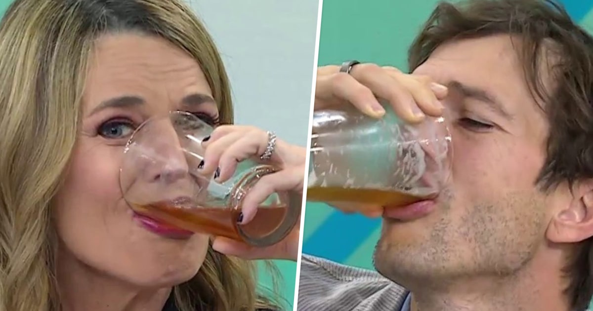 Savannah and Ashton Kutcher chugged beer together at 8 a.m., and it was