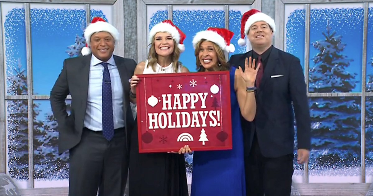 TODAY Show Anchors Share Their Favorite Holiday Family Photos