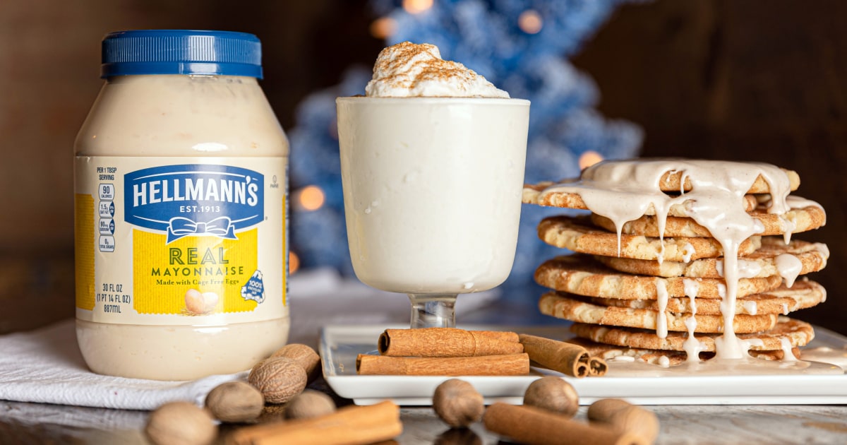 I put mayo in my eggnog because Hellmann’s told me to — and I liked it