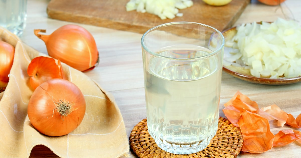 Onion Water as a Natural Cold Remedy: Does It Work? - TODAY