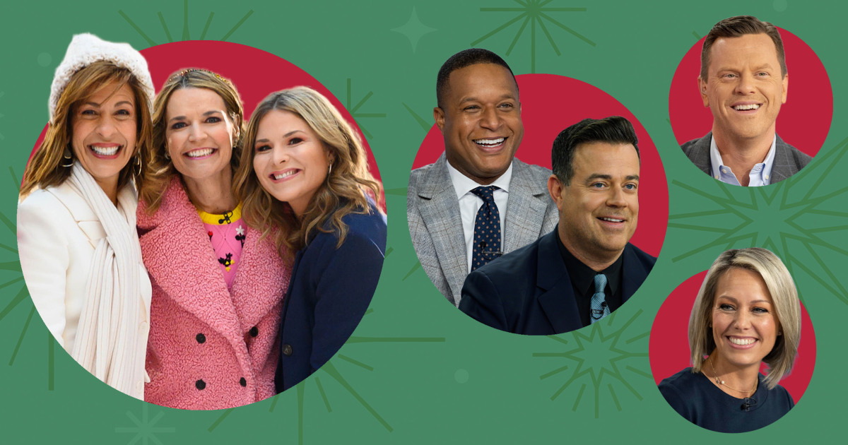TODAY Anchors Their Holiday Hot Takes, From Christmas Cards To NYE Plans