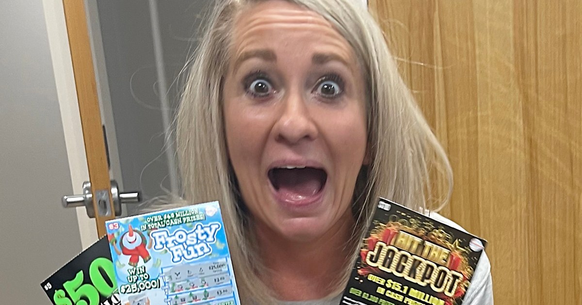 Kentucky woman wins 175,000 lottery jackpot in her office's holiday