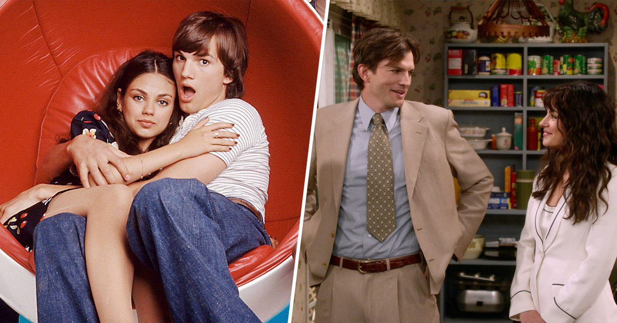 See Ashton Kutcher and Mila Kunis reprise their 'That '70s Show' roles ...